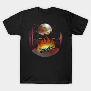 Camp (black background only) T-Shirt